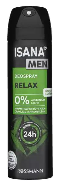 ISANA MEN DEO RELAX 150ML