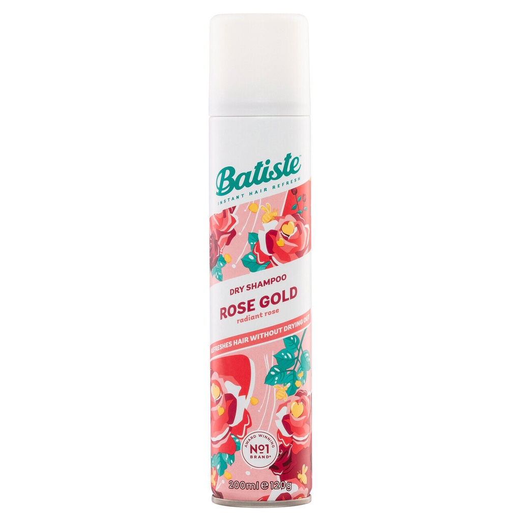 BATISTE SHAMP SEC ROSE GOLD 200ML