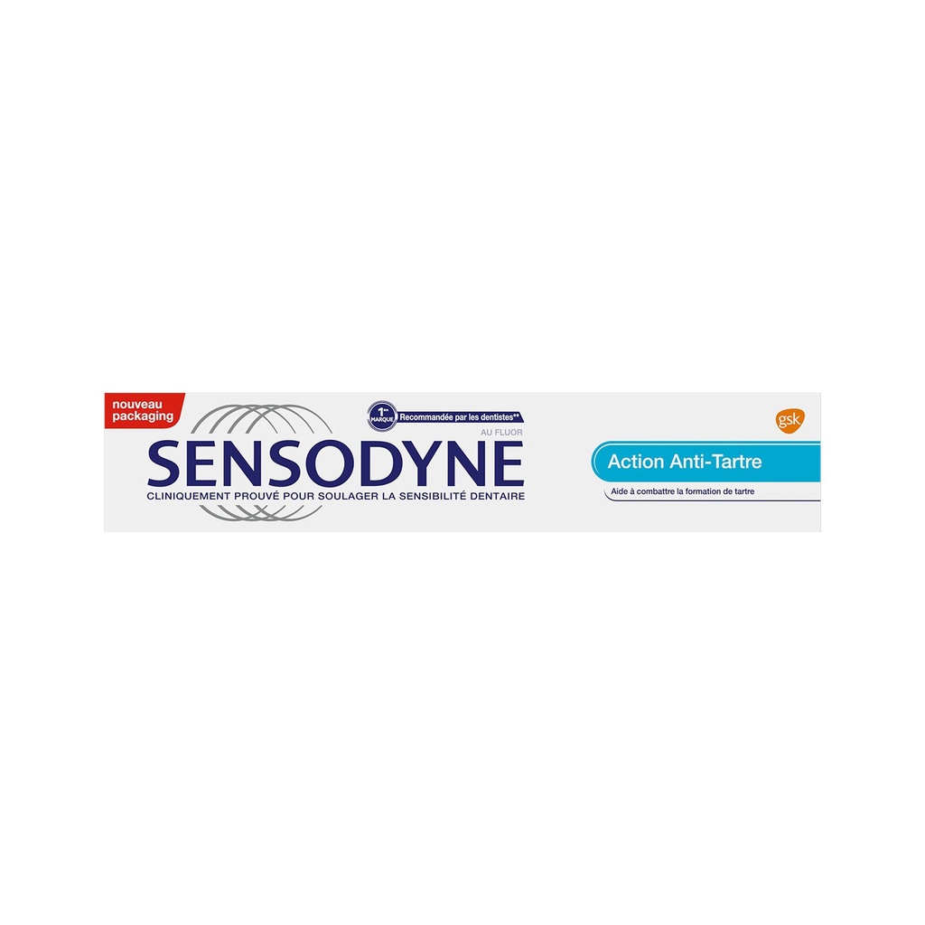 SENSODYNE ACTION ANTI-TARTE 75ML