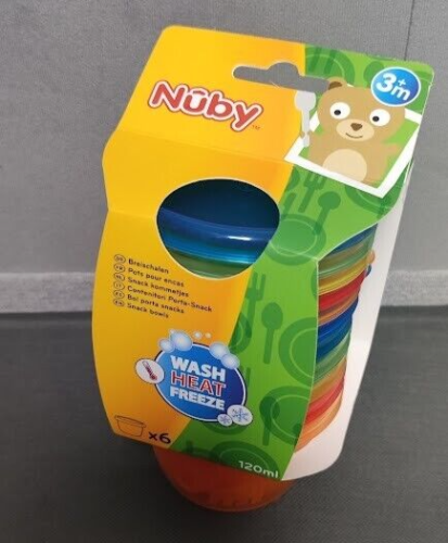 NUBY POTS POUR ENCAS X6 +3M