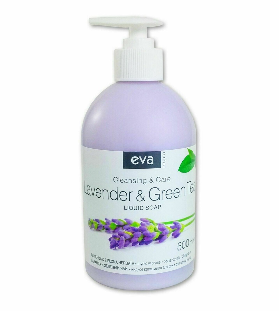 EVA SAVON LIQUIDE LAVENDE &amp; THÉ VERT 500ML