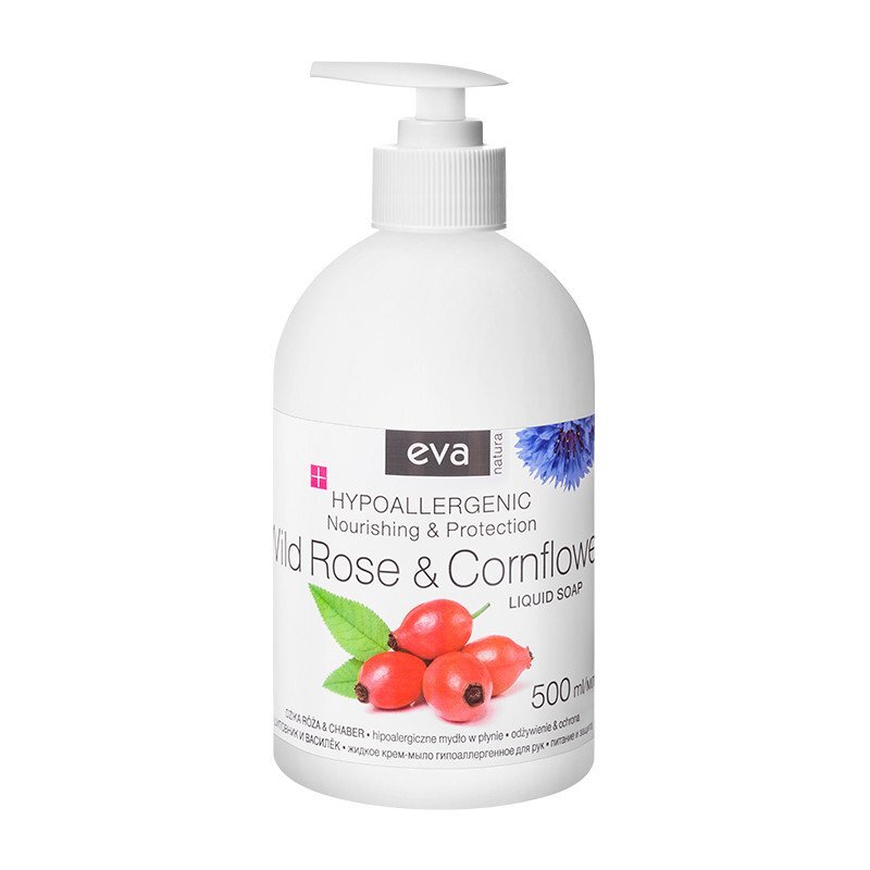 EVA SAVON LIQUIDE ROSE & CORNFLOWER 500ML