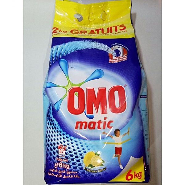 OMO MATIC CITRON 6KG