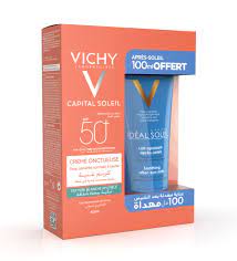 VICHY CAPITAL SOLEIL CREME ONCTUEUSE 50ML + APRES SOLEIL 100 ML PACK