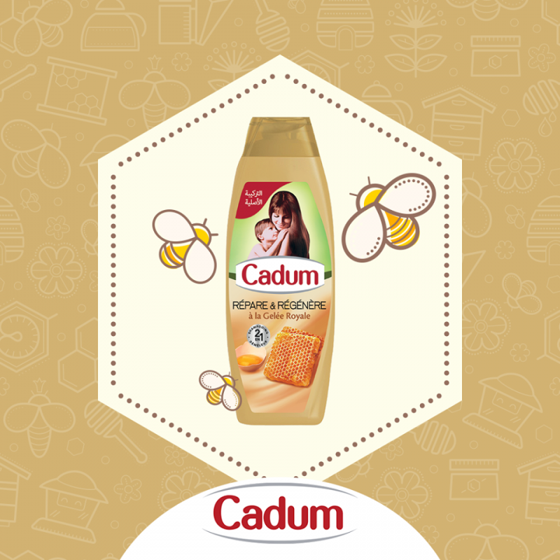 CADUM SHAMPOO GELEE ROYALE 380ML