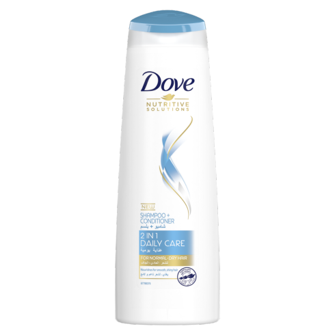 DOVE SHAMPOO 2IN1 DAILY CARE 400ML