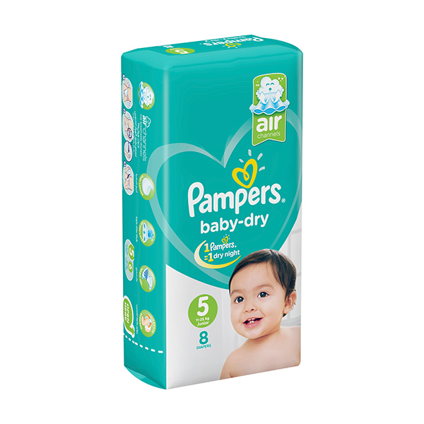 PAMPERS BABY DRY T5 60 U