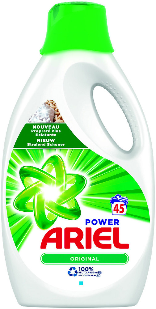 ARIEL DETERGENT LIQUIDE 45 DOS ORIGINAL 475ML