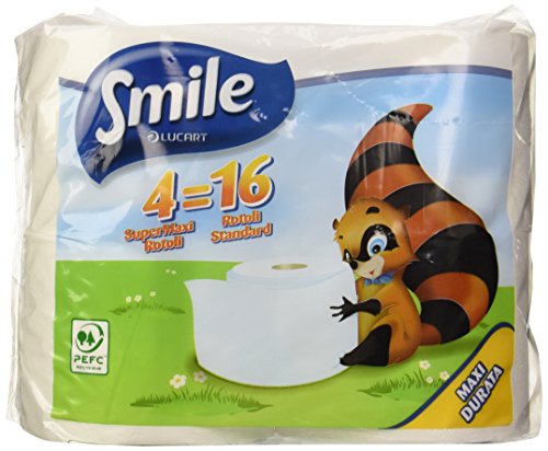 SMILE PAPIER HYGIENE 4R 16 2PLIS