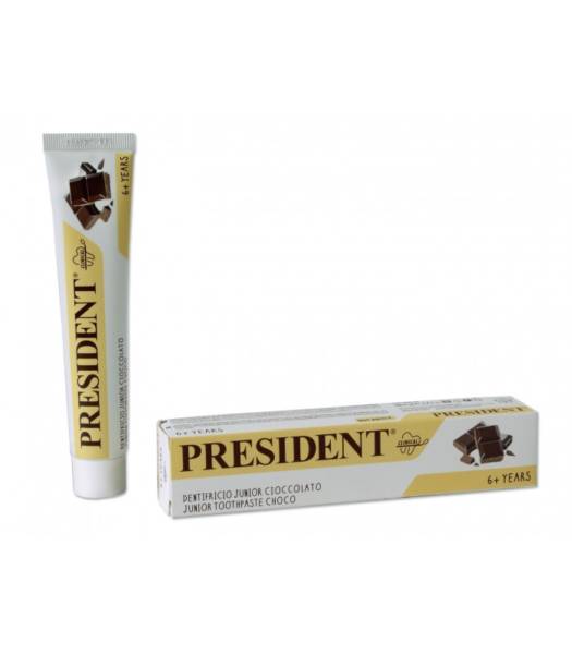 PRESIDENT DENTIFRICE JUNIOR 6M+ CHOCO