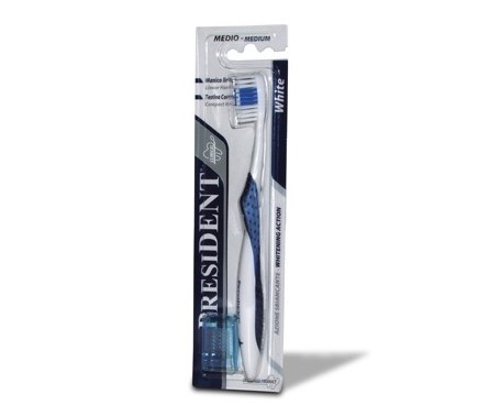 PRESIDENT BROSSE A DENT WHITE