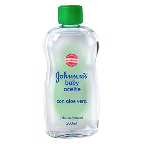 JOHNSON'S BABY OIL ALOE VERA, 500ML