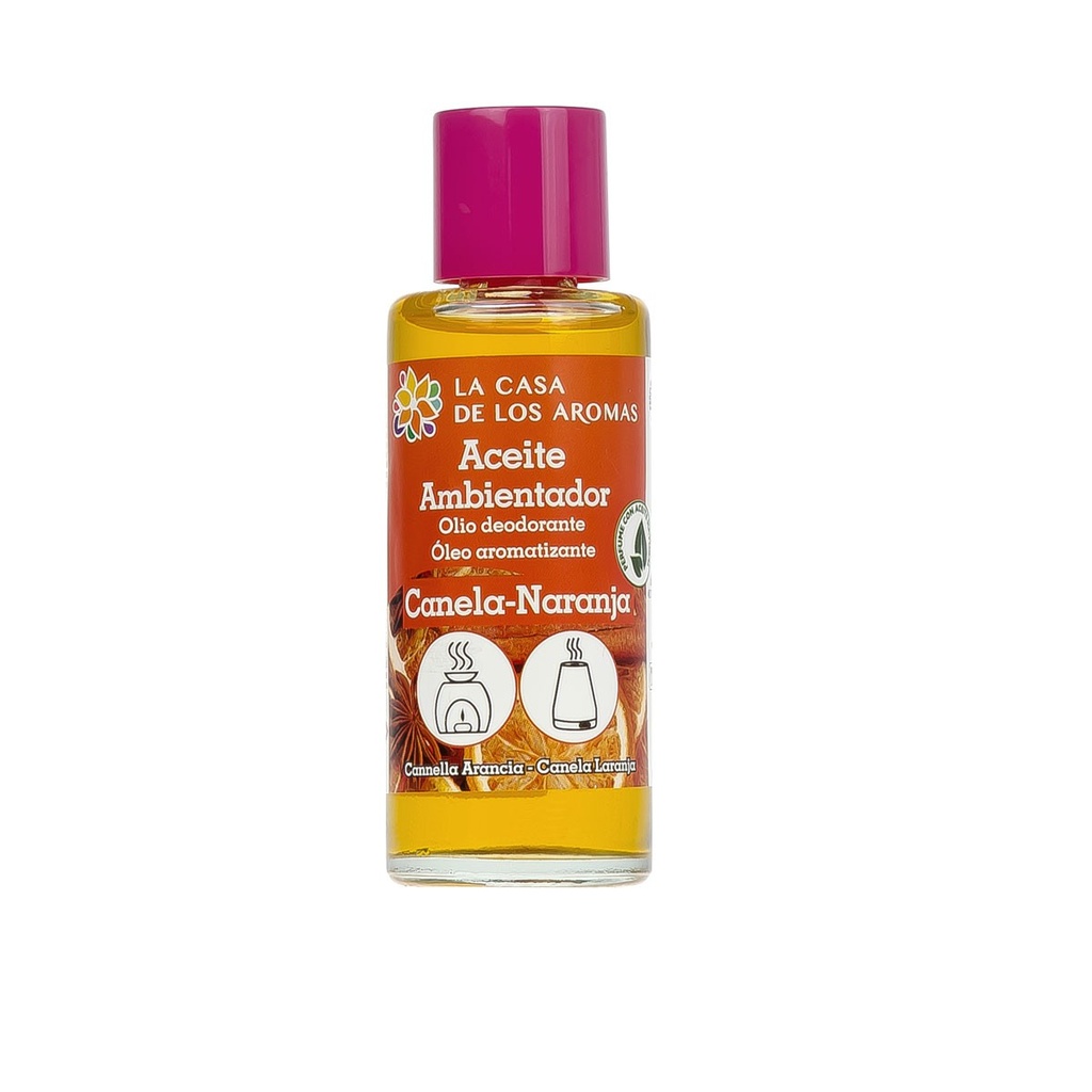 LA CASA DE LOS AROMAS HUILE ESSENT 55 ML CANNELLE/ORANGE