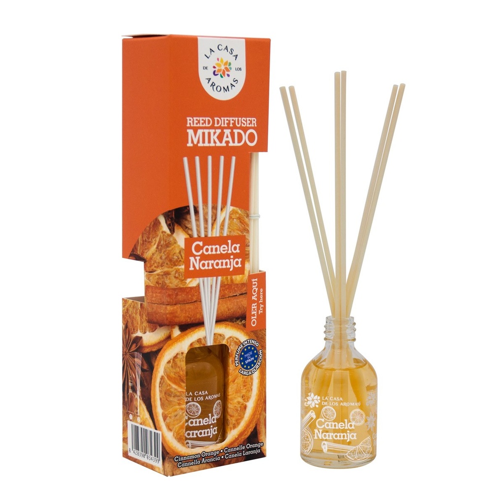 LA CASA DE LOS AROMAS MIKADO 50ML CANNELLE/ORANGE