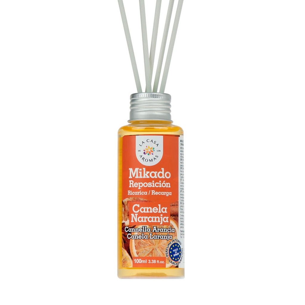 RECHARGE MIKADO 100ML CANELLE/ORANGE