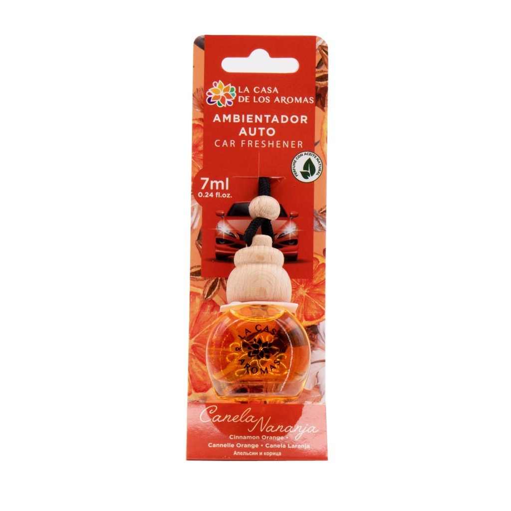 LA CASA DE LOS AROMAS DESODORISANT AUTO 10 ML CANNELLE/ORANGE