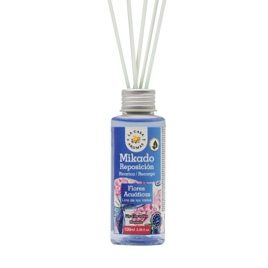 LA CASA DE LOS AROMAS RECHARGE MIKADO 100ML FLEUR ACUATIC