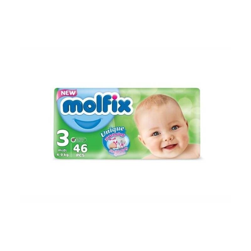 MOLFIX COUCHE T3 46 UNITÉS