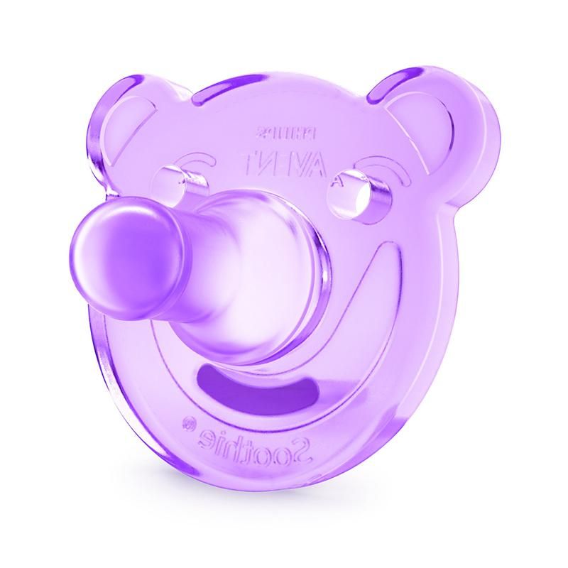 LOT 2 SUCETTES SOOTHIE 0-3M MODELE MIXTE