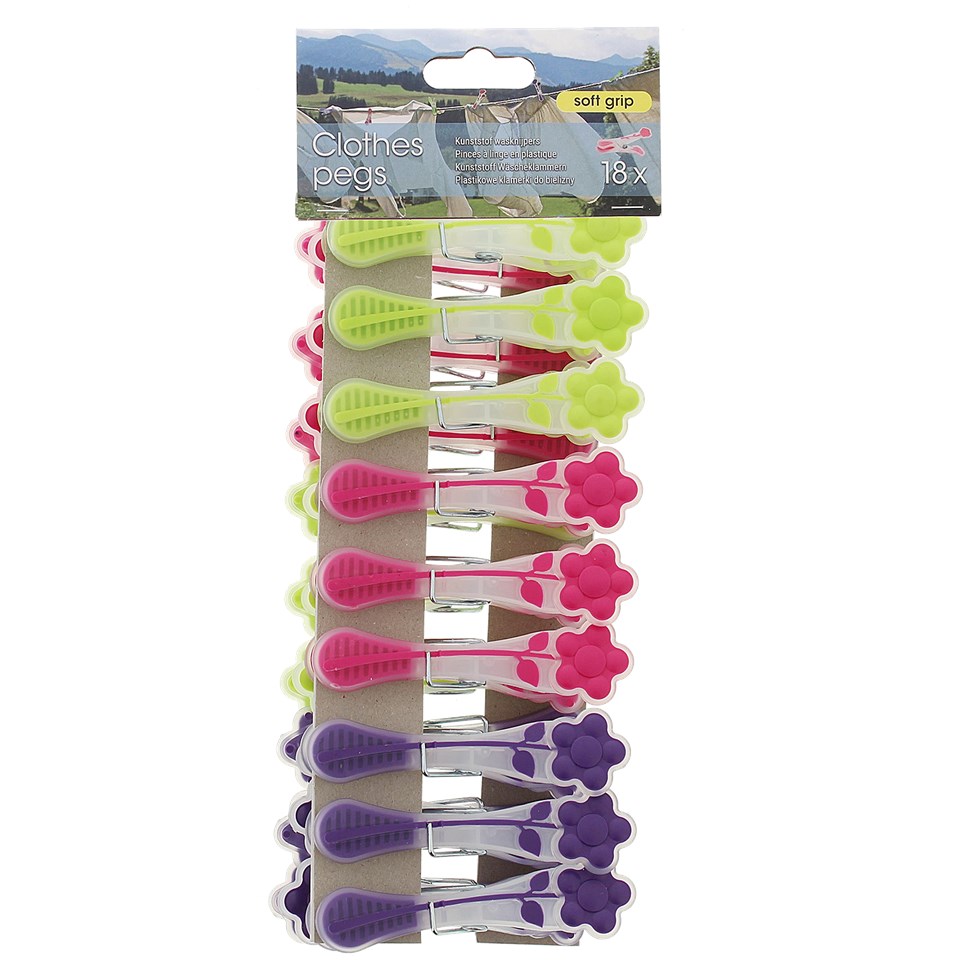 PINCES A LINGE 18 PCS