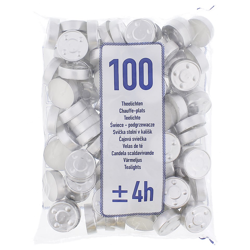 BOUGIES CHAUFFE-PLATS 100 PCS