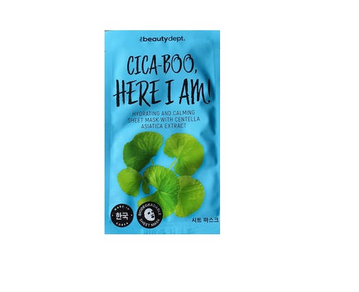 THE BEAUTY DEPT MASQUE EN TISSU POUR VISAGE AVEC CENTELLE ASIATIQUE 20ML