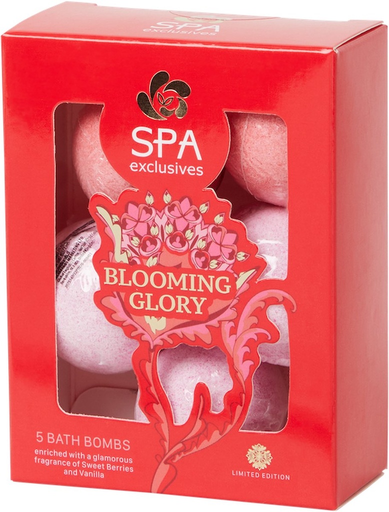 SPA BOMBES DE BAIN BLOOMING GLORY 5 PCS
