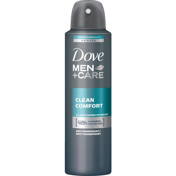DOVE SPRAY MEN+CARE CLEAN COMFORT 250ML