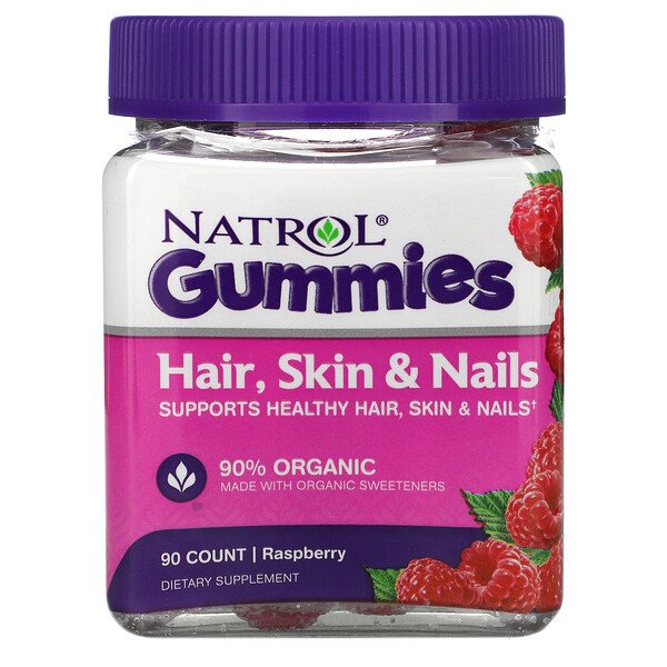 NATUROL GUMMIES HAIR SKIN & NAILS