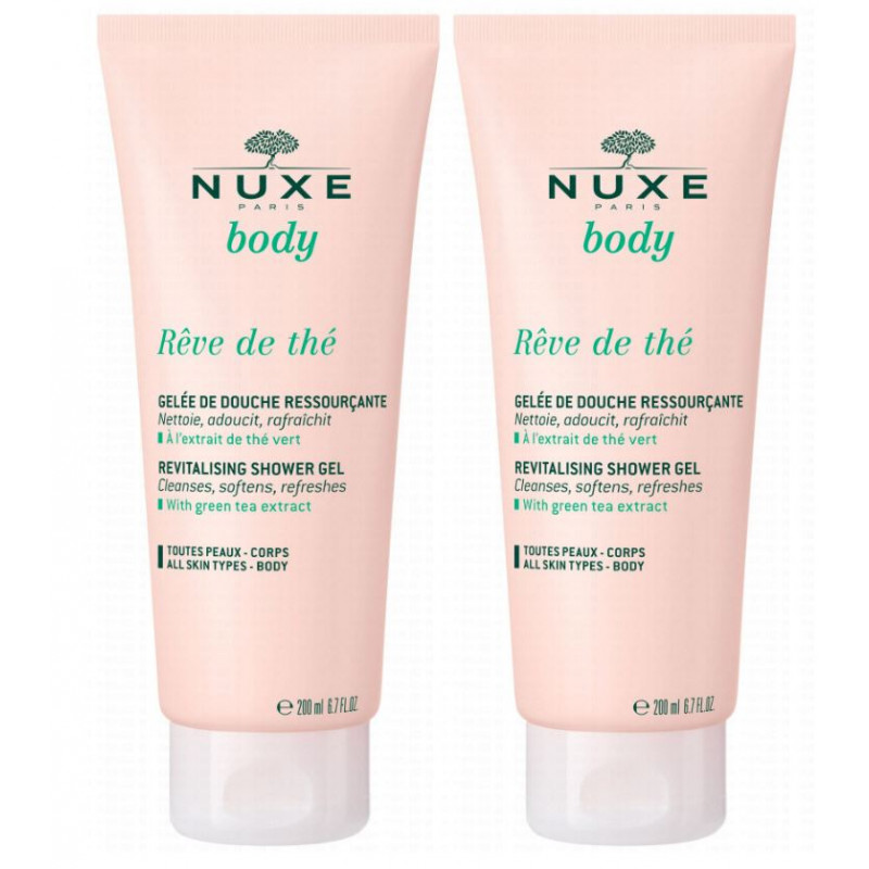 NUXE REVE DE THE BODY GELEE DOUCHE   2*200ML PACK