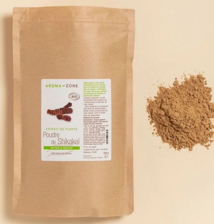 AROMA-ZONE PLANTE AYURVÉDIQUE SHIKAKAÏ BIO (POUDRE) - 250 G