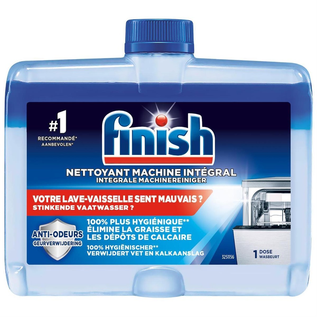 FINISH NETTOYANT POUR LAVE-VAISSELLE
250 ML