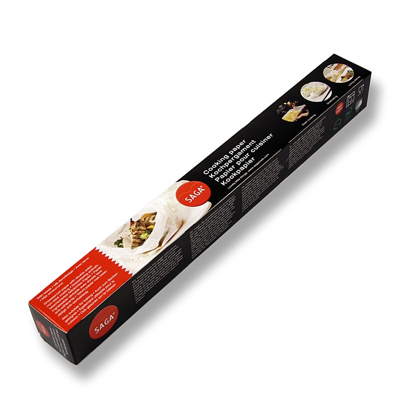 SAGA KOCHPERGAMENT (PAPIER SULFURISÉ), EN ROULEAU, 38 CM X 12 M