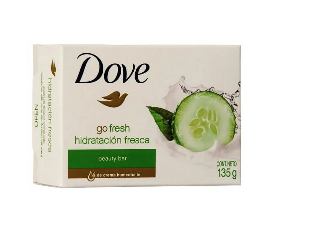 DOVE SOAP FRESH TOUCH CUCUMBER BAR - 135GR
