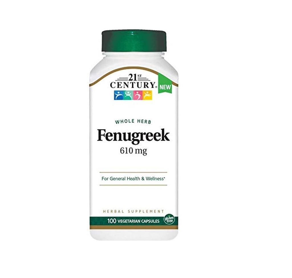 21ST CENTURY FENUGREC TRADITIONNEL - FENUGREC - 610 MG - 100 GÉLULES
