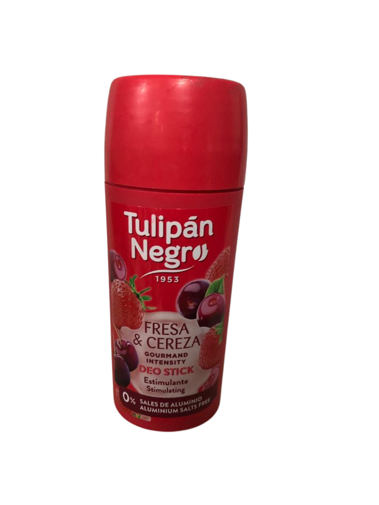 TULIPÁN NEGRO DÉODORANT STICK GOURMAND FRAISE &amp; CERISE 60ML