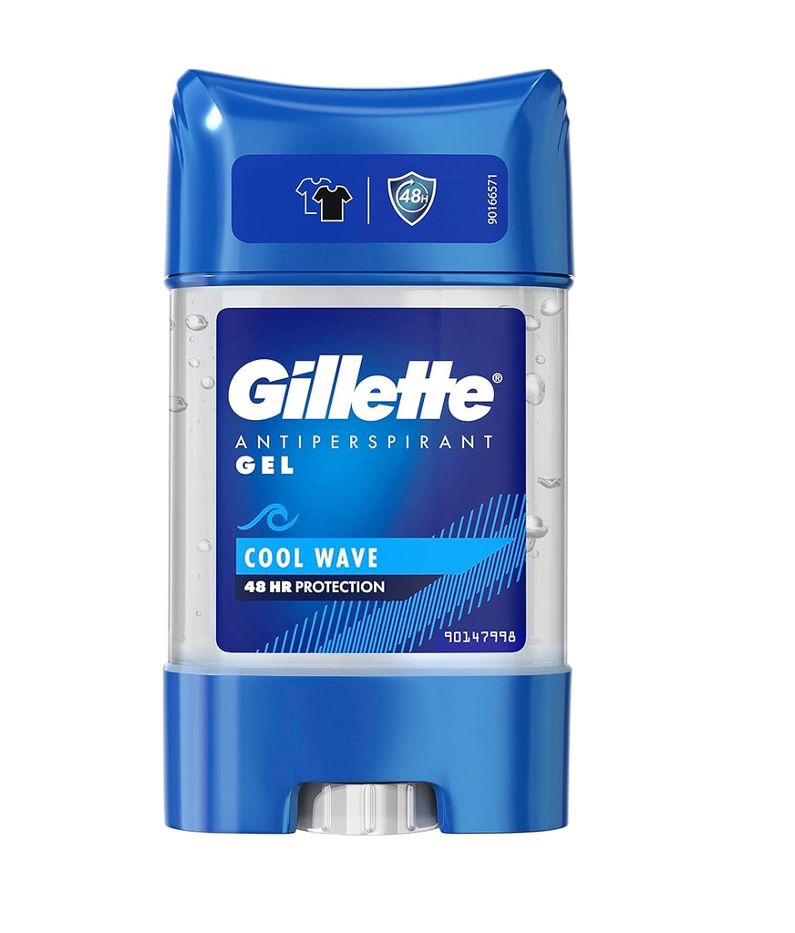 GILLETTE COOL WAVE DÉODORANT CLEAR GEL - 70 ML