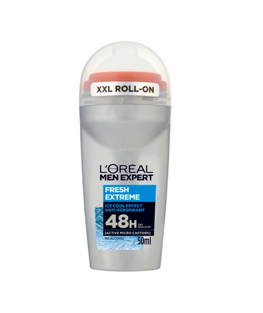 L'OREAL MEN EXPERT FRESH EXTREME 48H ROLL ON ANTI-PERSPIRANT DEODORANT 50ML