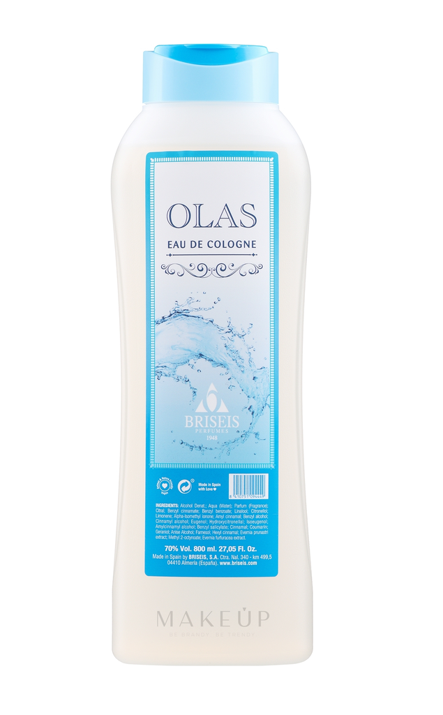 BRISEIS OLAS EAU DE COLOGNE 800 ML