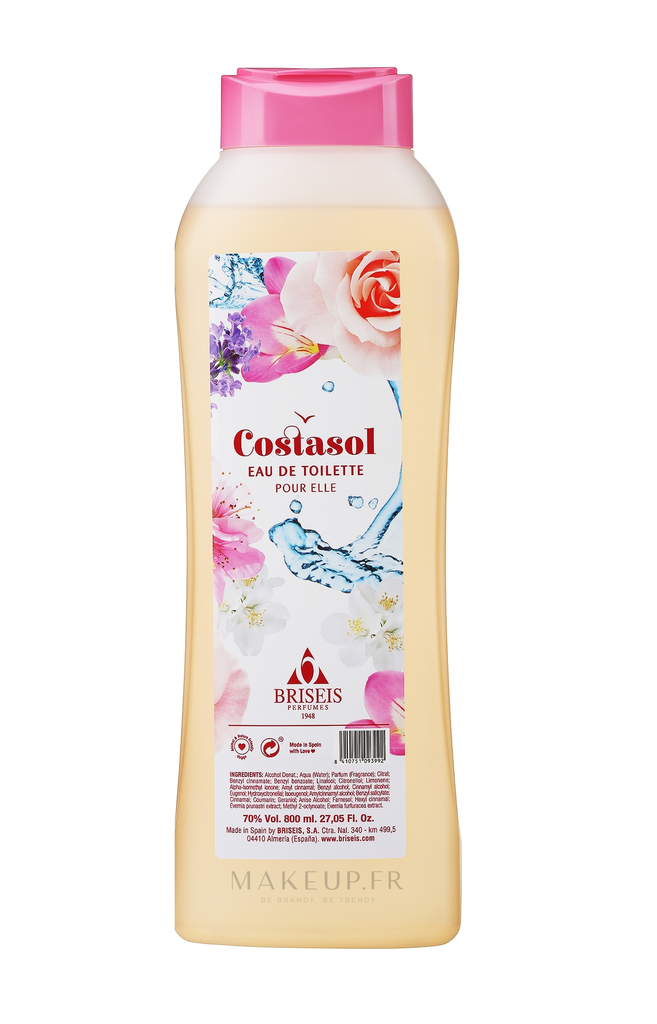 BRISEIS COSTASOL EAU DE TOILETTE POUR ELLE 800 ML
