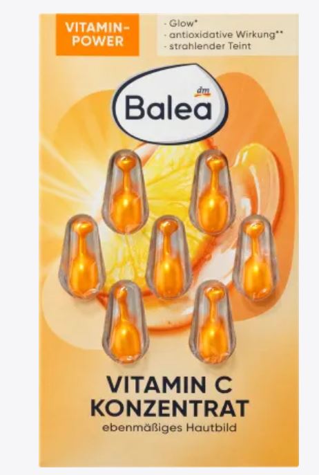 BALEA CONCENTRÉ DE VITAMINE C, 7 PCS

