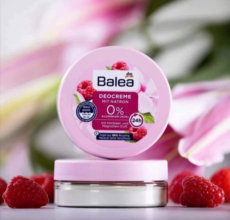 BALEA CRÈME DÉODORANTE AU BICARBONATE DE SOUDE, 50 ML