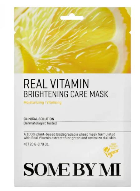 SOME BY MI - REAL VITAMIN BRIGHTENING CARE MASK 
