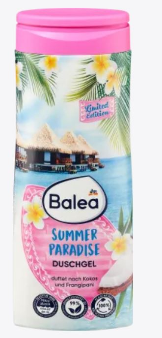 BALEA GEL DOUCHE SUMMER PARADISE 300ML
