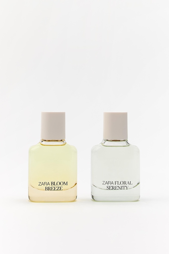 ZARA PARFUM BLOOM BREEZE &amp; FLORAL SERENITY 30ML + 30ML
