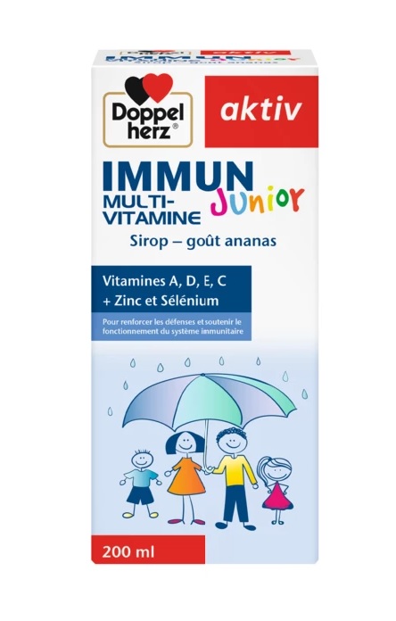DOPPLE HERZ AKTIV IMMUN JUNIOR MULTI-VITAMINE 200 ML