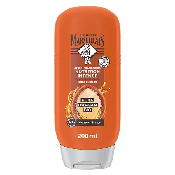 Le Petit Marseillais Après-Shampoing Calendula et Huile d'Argan Bio 200ml