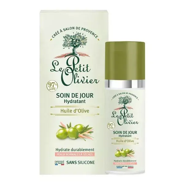 LE PETIT OLIVIER SOIN DE JOUR HYDRATATION INTENSE - HUILE D OLIVE 50ML