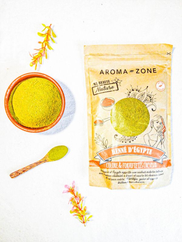 [905] AROMA ZONE COLORANT CAPILLAIRE VÉGÉTAL HENNÉ - 250 G
