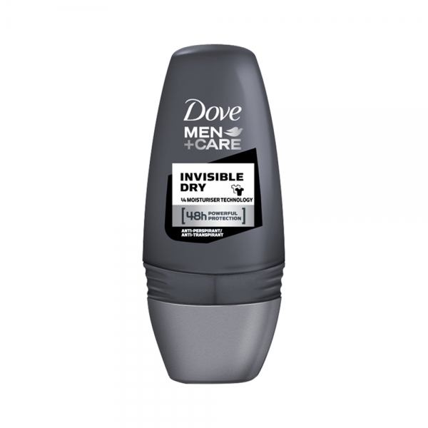 [96022313] DOVE MEN + CARE INVISIBLE DRY 48H BALL ANTIPERSPIRANT DEODORANT ROLL-ON FOR MEN 50 ML